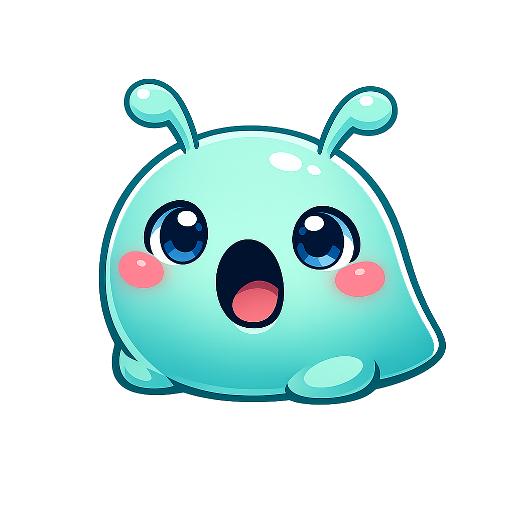 Alien eagerly eating a tab